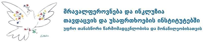 მრავალფეროვნება და ინკლუზია თავდაცვის და უსაფრთხოების ინსტიტუტებში